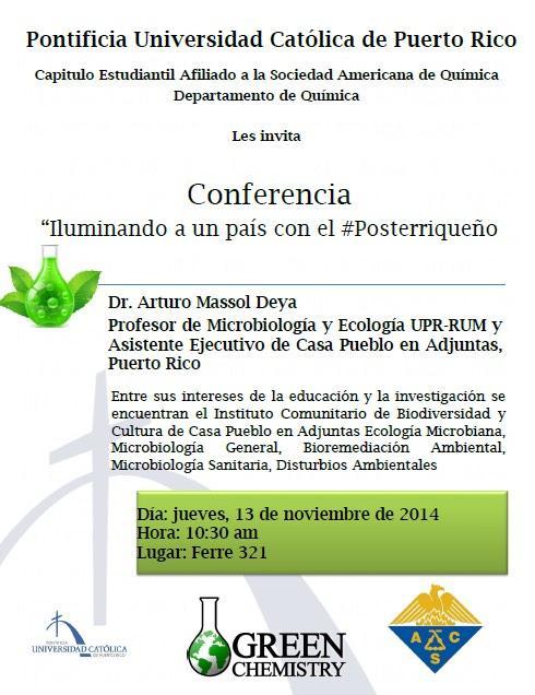 Conferencia Prof Massol