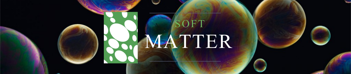 Banner Soft Matter Blog
