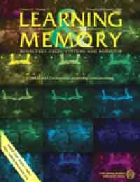 Portada de la revista Learning & Memory
