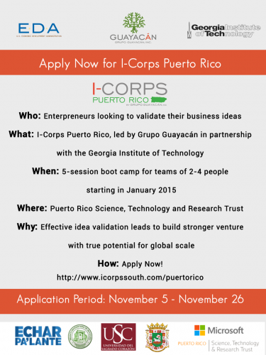 Grupo Guayacan Awarded Economic Development Administration Grant To Launch New I Corps Puerto Rico Program In Partnership With The Georgia Institute Of Technology Ciencia Puerto Rico