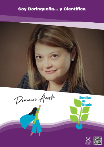 Foto de Damaris Acosta, mentora del programa Semillas de Triunfo 2024-2025