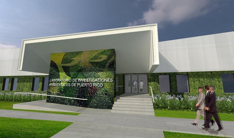 Puerto Rico Environmental Research Laboratory rendering