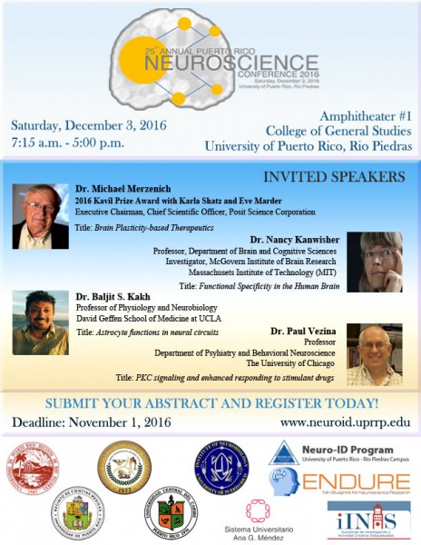 25th Puerto Rico Neuroscience Conference 2016