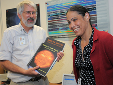 Dr. Wanda Díaz during her NASA internship